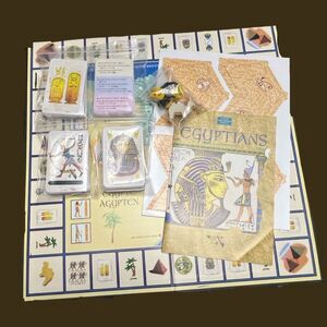 2001 The Green Board Game Company Egyptians Board Game